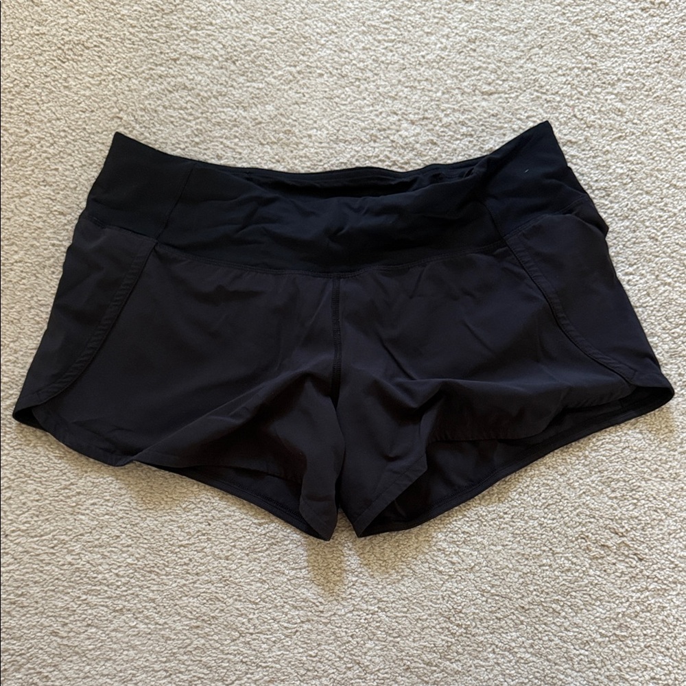 Black lululemon Athletic Shorts